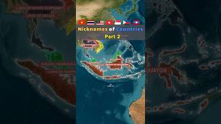 Nicknames of Countries  Part 2 shorts geography world explore nicknames country didyouknow [upl. by Rochus]