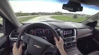 2018 Chevrolet Tahoe RST Performance Edition  POV Test Drive Binaural Audio [upl. by Kiefer]