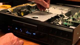 Denon 2930 Laser Pickup Replacement Part 3 of 3 [upl. by Naihr]