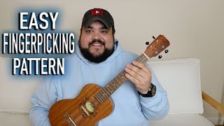 EASY FINGERPICKING UKULELE TUTORIAL FOR BEGINNERS [upl. by Ojeillib]