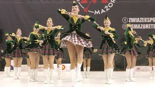 Majorettes FENIX  Radlin  Mażoretki  stage baton classic senior  Piekary Śląskie 2023 [upl. by Sharron96]