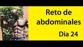 ABDOMINALES EN 30 DIAS  RETO DIA 24 [upl. by Manchester]