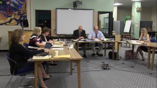 South Burlington School Board Meeting August 17 2016 [upl. by Gariepy]