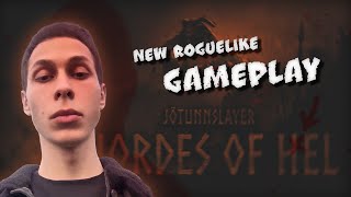 New roguelike Jotunnslayer Hordes of Hel demo gameplay [upl. by Cedell]