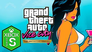 Grand Theft Auto Vice City Definitive Xbox Series S Gameplay Review Update Optimized [upl. by Znerol]