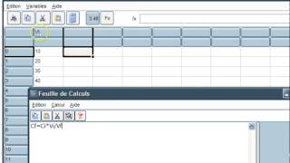 Tutoriel LatisPro Feuille de calculs [upl. by Lyrret]