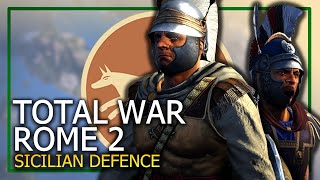 SICILIAN DEFENCE  Total War Rome 2 EPIRUS Campaign DEI MOD [upl. by Sean372]