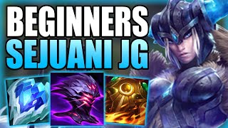 HOW TO PLAY SEJUANI JUNGLE amp WIN GAMES FOR BEGINNERS IN S14  Gameplay Guide League of Legends [upl. by Akiem247]