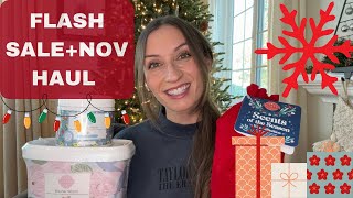 November Scentsy Hauls  Flash Sale amp Scents of the Season WARM REVIEWS 🎅 [upl. by Arotak902]