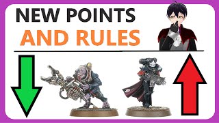 Points AND RULES update for Warhammer 40000 [upl. by Milde621]