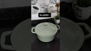 minivlog071 🌈 unboxing new cookwares from sikkander stores  Enameled Castiron Cookware [upl. by Glassman428]