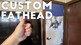 Fathead Custom Wall Decal Review [upl. by Trout]