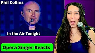 Phil Collins  In The Air Tonight LIVE  Opera Singer Reacts [upl. by Naud]