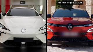 MG4 vs Renault Megane ETech [upl. by Ettevi883]