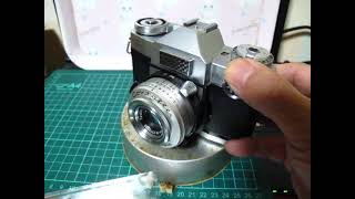 Contaflex ZEISS IKON昭和レトロ 歴史探訪 10枚撮り白黒フォトグラファー [upl. by Suiraj535]