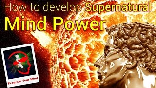 How to develop Supernatural Mind Power  VED [upl. by Cumine]