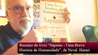 Resumo do livro quotSapiens  Uma Breve História da Humanidade de Yuval Harari por Francisco Daudt [upl. by Ygiaf65]