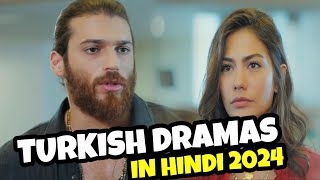 Top 5 Turkish Dramas in Hindi 2024  Best MustWatch Turkish Series on YouTube [upl. by Madden]