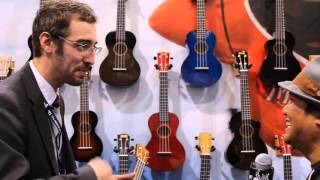 NAMM 2016  Mahalo Ukuleles [upl. by Yenterb946]