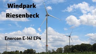 Windpark RiesenbeckLager Feld  9× Enercon E141 EP4 [upl. by Aleak769]