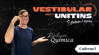 Vestibular Unitins 20241  Caderno 1  Química [upl. by Hamilah557]