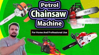 Top 4 Best Petrol Chainsaw Machine In India 2024  For home and professional use [upl. by Balough]