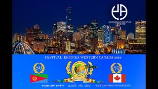 FESTIVAL ERITREAN WESTERN CANADA 2024 JEMAL ROMEDAN AZMARINO [upl. by Ddej]