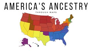 Americas Ancestry Explained Through Maps [upl. by Maressa893]