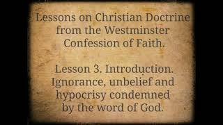 Ignorance unbelief and hypocrisy condemned by the word of God [upl. by Ayekat]