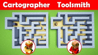 Toolsmith vs Cartographer Maze Challenge Who Loves Their Job More [upl. by Dunseath]