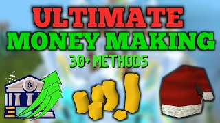 The ULTIMATE Runescape 3 Money Making Guide  30 METHODS Low Med High Level DailyF2P 202122 [upl. by Enirehtakyram]