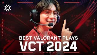 The Best 17 Plays Of VALORANT Champions Tour 2024 [upl. by Nerak]