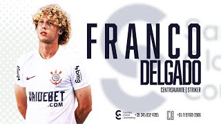 FRANCO DELGADO  CentroavanteStriker Temporada 2024 [upl. by Uhej]