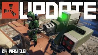 Scientist compound safe zone underwater loot  Rust update 4th May 2018 [upl. by Valida]