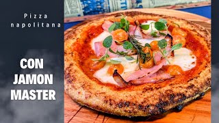 pizza napolitana con jamon master [upl. by Arihaz]