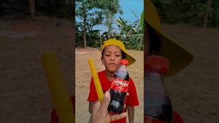 CocaCola ice cream sting 🍧🍷🍹funny viralvideo trending [upl. by Artemus]