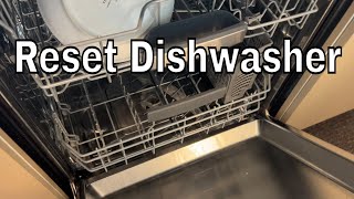 How to Reset a Dishwasher [upl. by Nyladgam]