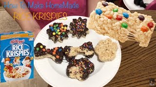 Homemade Rice Krispies Treats  Fun recipes To Make With Kids [upl. by Renado559]