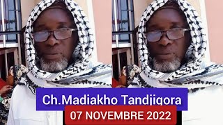 Ch Madiakho Tandjigora répond a Ch Aly Diagana 07 Novembre 2022  abonnezvous [upl. by Phillane]