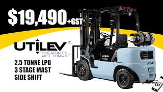 Utilev UT25P quotThe Utility Lift Truck you can Trustquot [upl. by Idnis937]