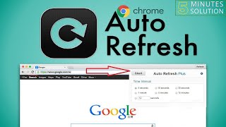 How to auto refresh a page in chrome 2024 EASY [upl. by Meares]