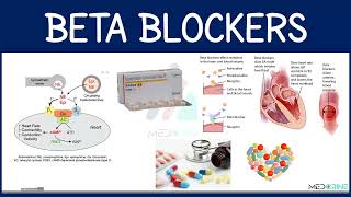 Beta Blockers Pharmacology [upl. by Anayik]