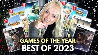 TOP GAMES OF THE YEAR 2023  Best played and best released games on Nintendo Switch and PS5 🎄 [upl. by Nayra864]