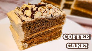 Moist COFFEE CAKE 😍 You will make it everyday Cake made in 15 mins [upl. by Pierrette574]