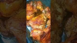 Easy oven baked chicken Guyanese style shorts short viralvideo ovenbakedchicken viralshorts [upl. by Nuawaj]