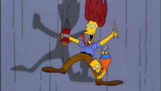 The Simpsons  Sideshow Bob Falling [upl. by Lledrev860]