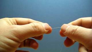 Fly fishing hemostat knot [upl. by Eyla]