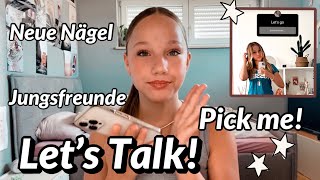 LET‘s TALK 🫠 JUNGSFREUNDE PICK ME NOTEN 💜 ICH BEANTWORTE EURE FRAGEN  HEY ISI [upl. by Ardeen]