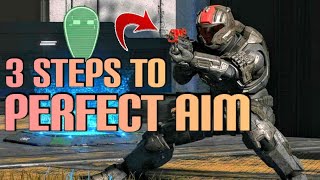 Halo Infinite PERFECT AIM Guide  3 Aiming TipsTricks [upl. by Sivat]