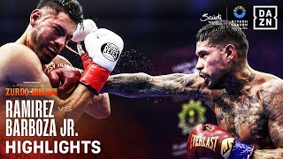 Riyadh Season Latino Night  Jose Ramirez vs Arnold Barbosa Jr Fight Highlights [upl. by Aiekan81]